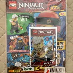 Panini Lego Magazine with Limited Edition Figure Issue No.8 Feb 2019 IN SPANISH